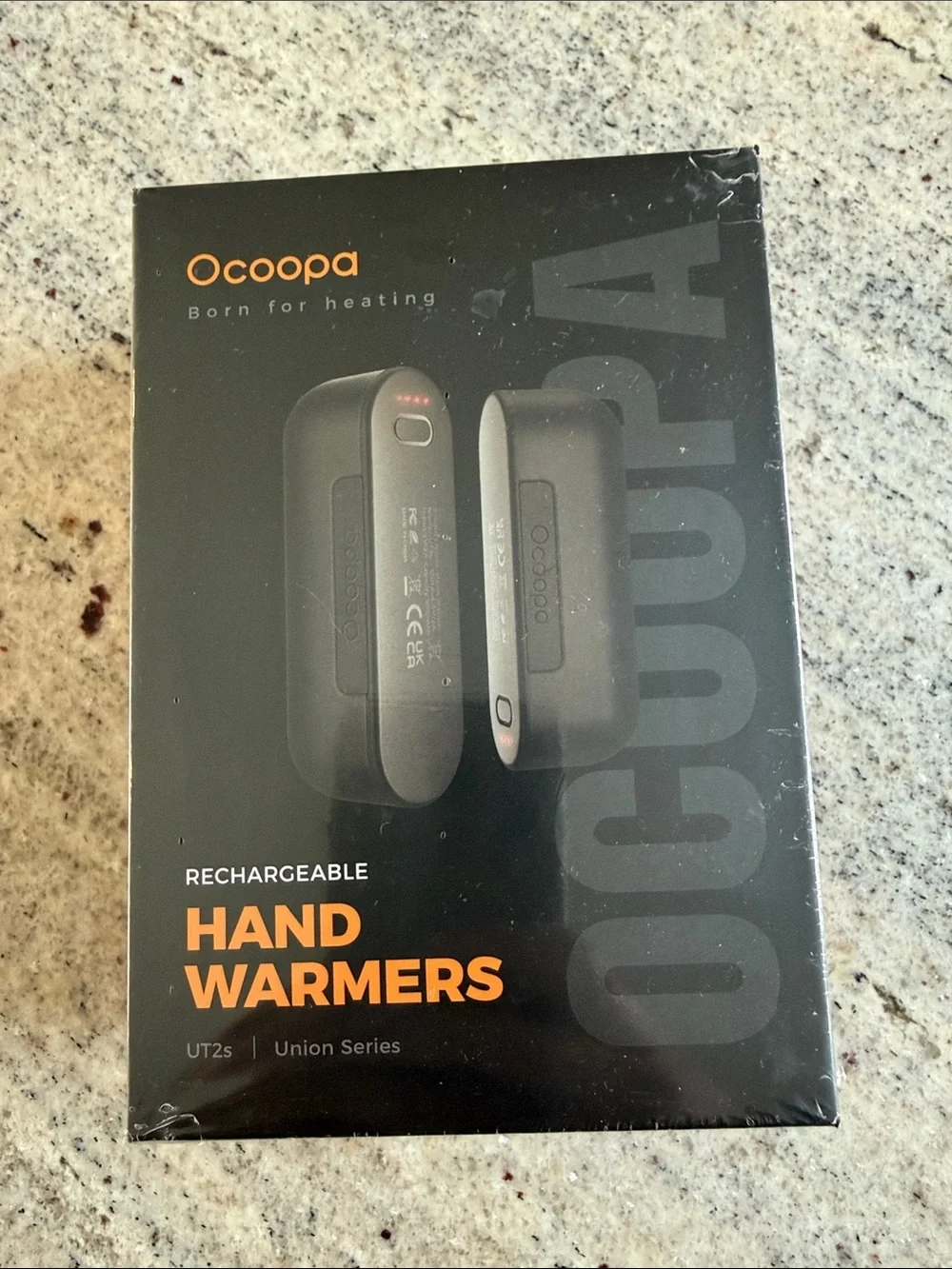 Rechargeable Hand Warmers - Black